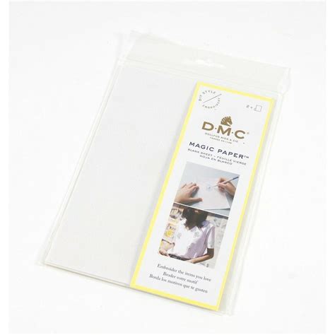 DMC Magic Paper. Embroider the items you love with DMC. FC200